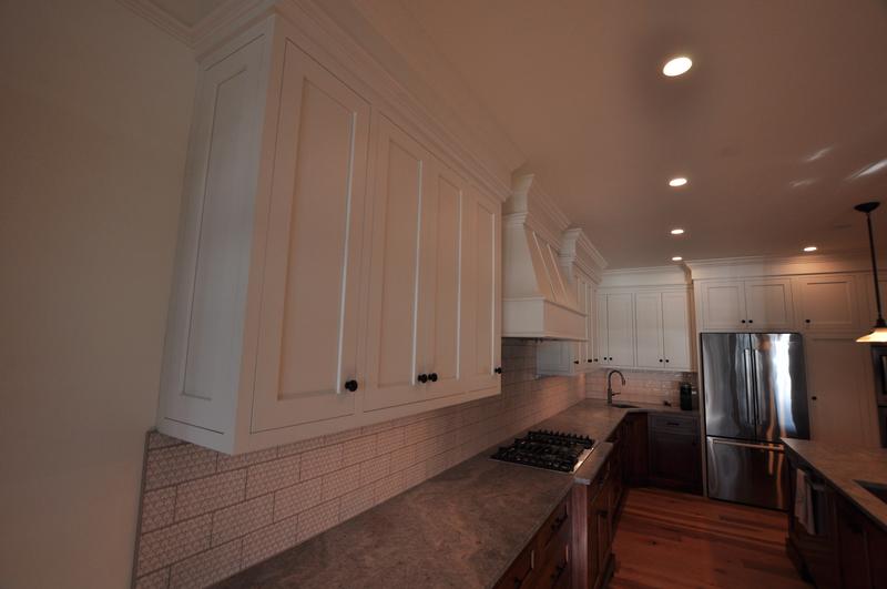 Kitchen Cabinets and Hood Vent