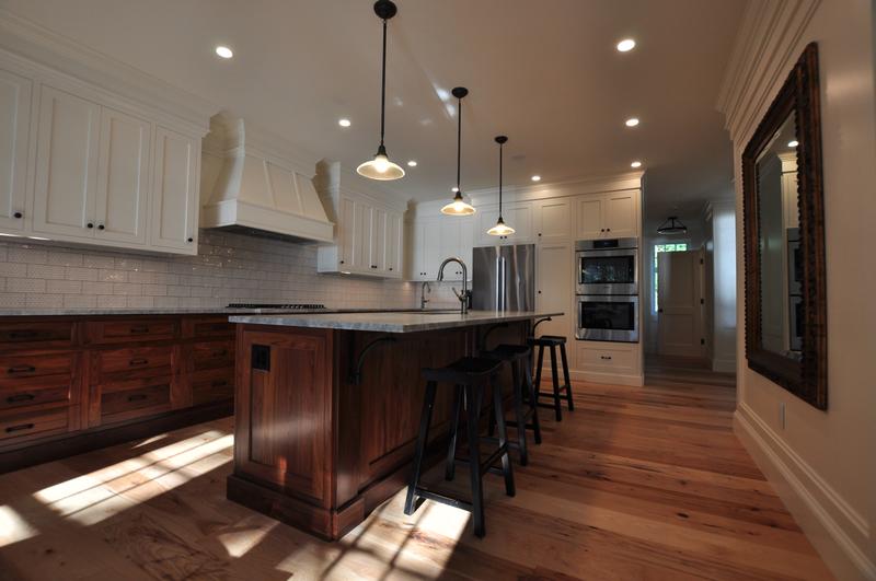 Kitchen Cabinets and Hood Vent